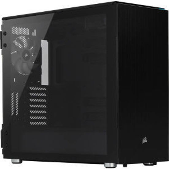 Picture of CORSAIR Carbide Series 678C Low Noise Tempered Glass ATX Case — Black