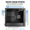 Picture of CORSAIR Carbide Series 678C Low Noise Tempered Glass ATX Case — Black