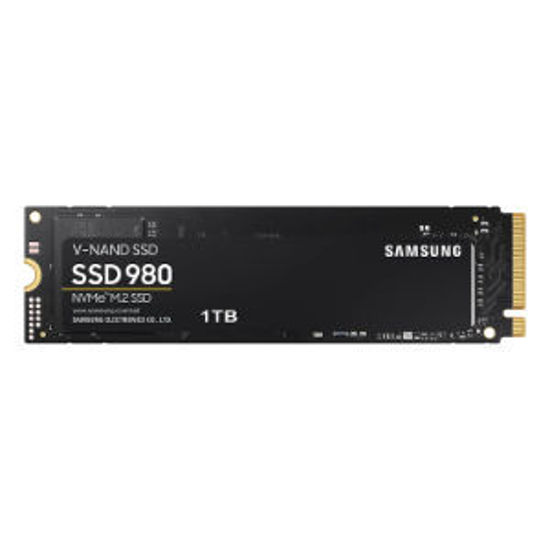 Picture of Samsung 980 1TB Up to 3,500 MB/s PCIe 3.0 NVMe M.2 (2280) Internal Solid State Drive