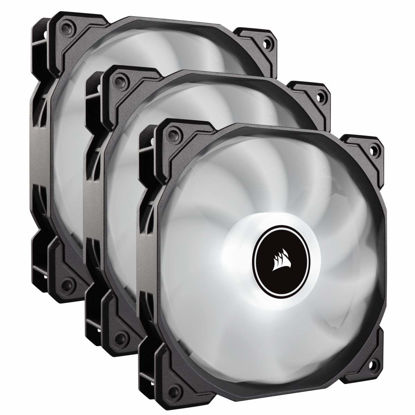 Picture of CORSAIR AF120 LED Low Noise Cooling Fan Triple Pack - White Cooling CO-9050082-WW